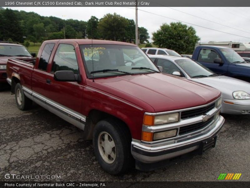 Front 3/4 View of 1996 C/K C1500 Extended Cab