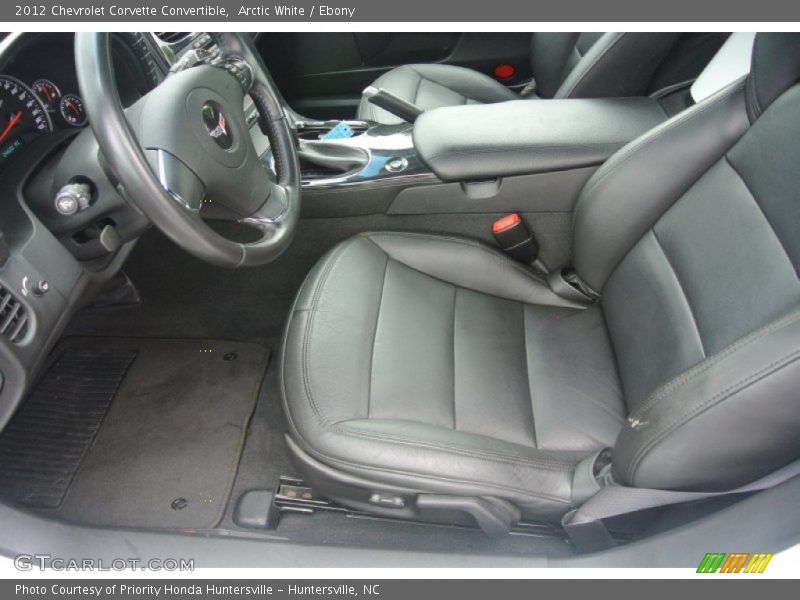  2012 Corvette Convertible Ebony Interior