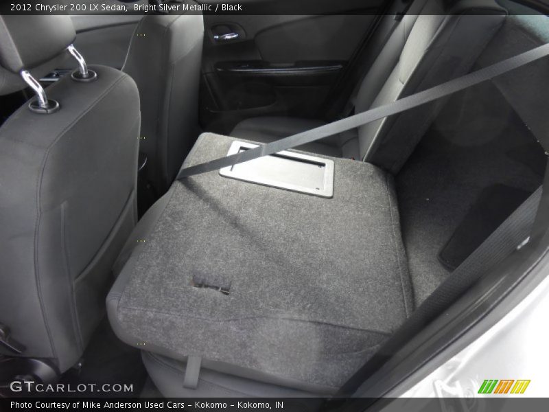 Bright Silver Metallic / Black 2012 Chrysler 200 LX Sedan