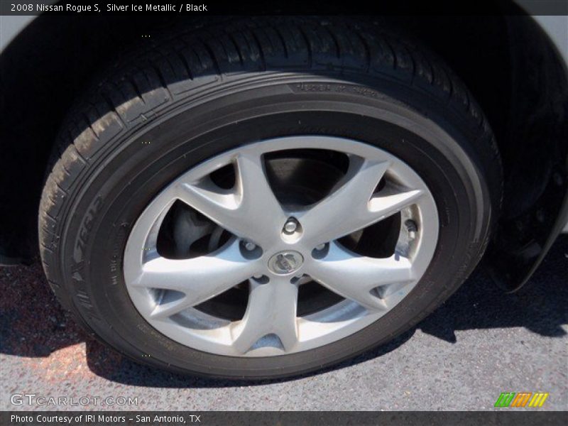 Silver Ice Metallic / Black 2008 Nissan Rogue S