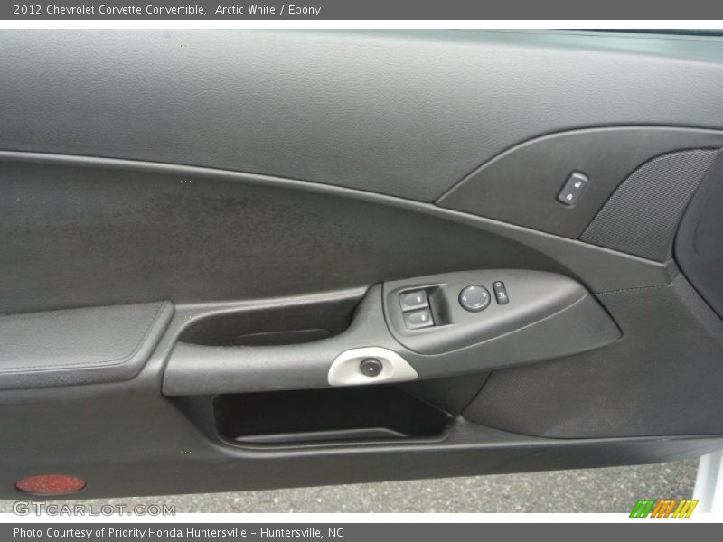 Arctic White / Ebony 2012 Chevrolet Corvette Convertible