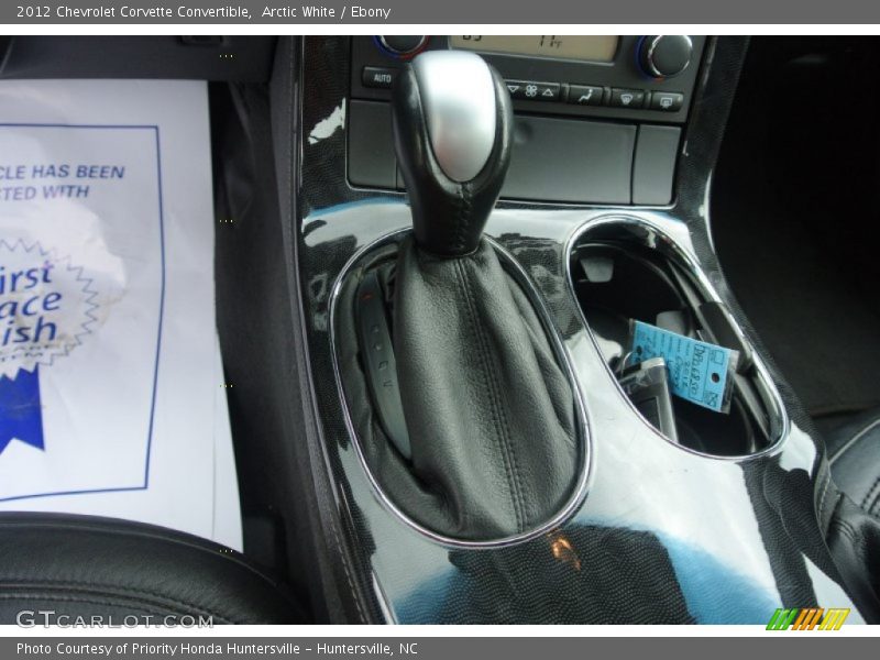 Arctic White / Ebony 2012 Chevrolet Corvette Convertible