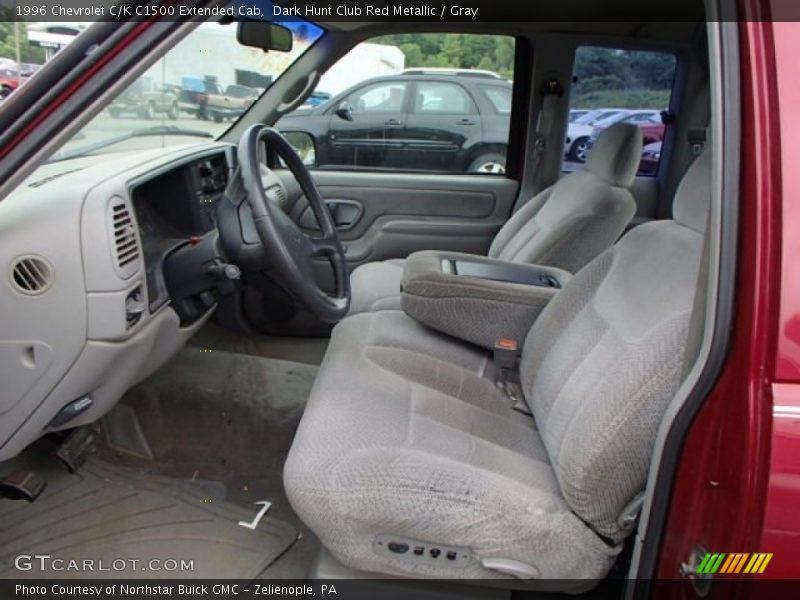  1996 C/K C1500 Extended Cab Gray Interior