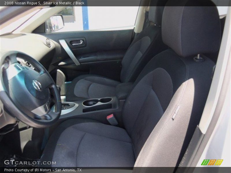 Silver Ice Metallic / Black 2008 Nissan Rogue S