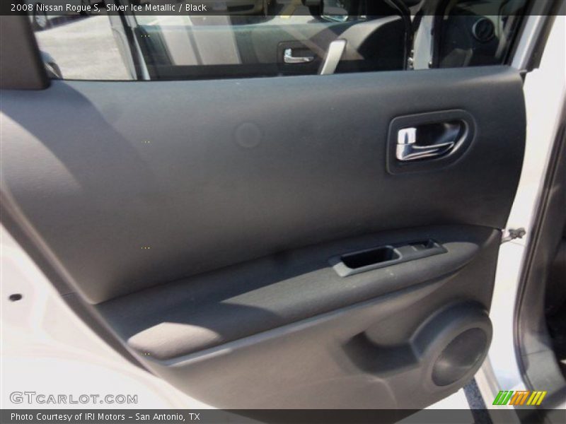 Silver Ice Metallic / Black 2008 Nissan Rogue S