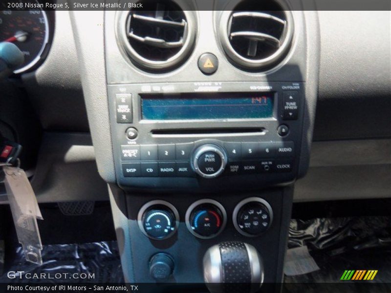 Silver Ice Metallic / Black 2008 Nissan Rogue S