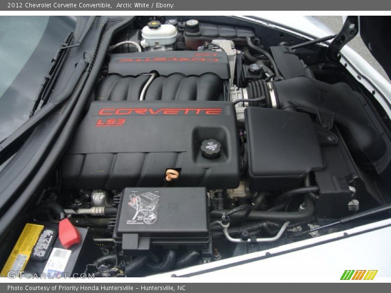  2012 Corvette Convertible Engine - 6.2 Liter OHV 16-Valve LS3 V8