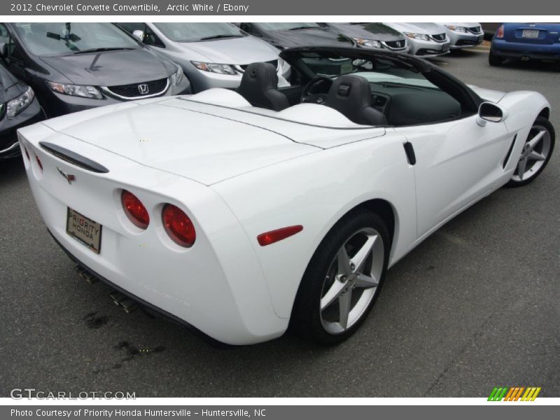 Arctic White / Ebony 2012 Chevrolet Corvette Convertible