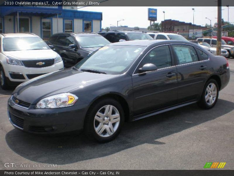 Cyber Gray Metallic / Ebony 2010 Chevrolet Impala LT