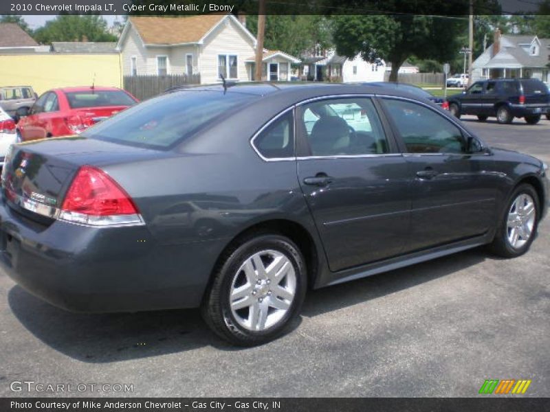 Cyber Gray Metallic / Ebony 2010 Chevrolet Impala LT