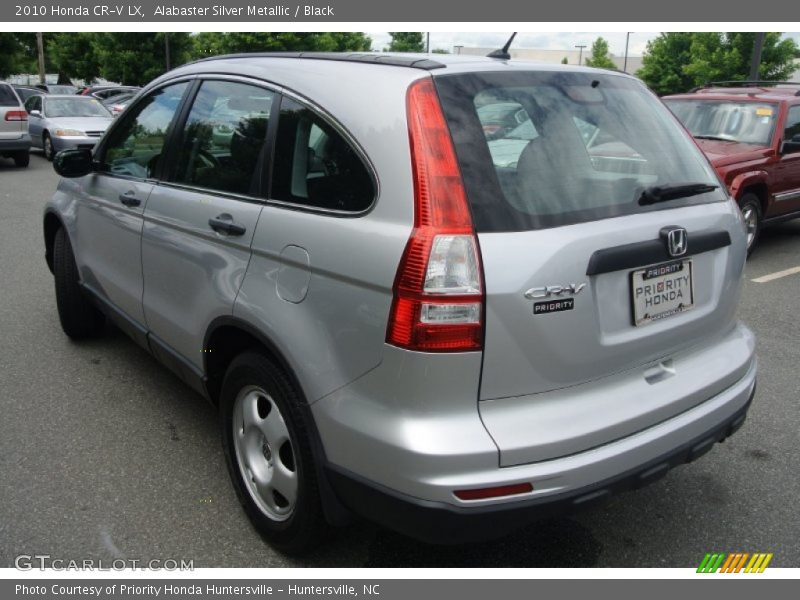 Alabaster Silver Metallic / Black 2010 Honda CR-V LX