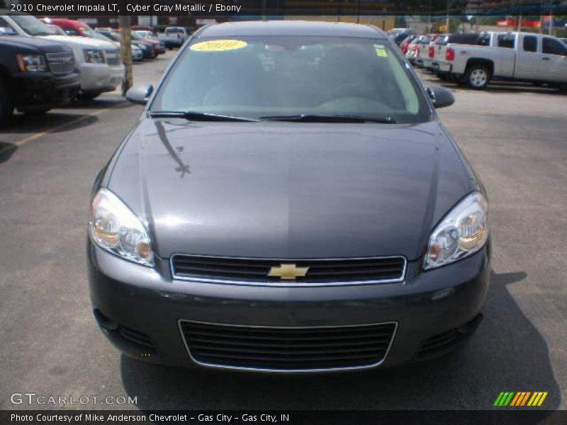 Cyber Gray Metallic / Ebony 2010 Chevrolet Impala LT