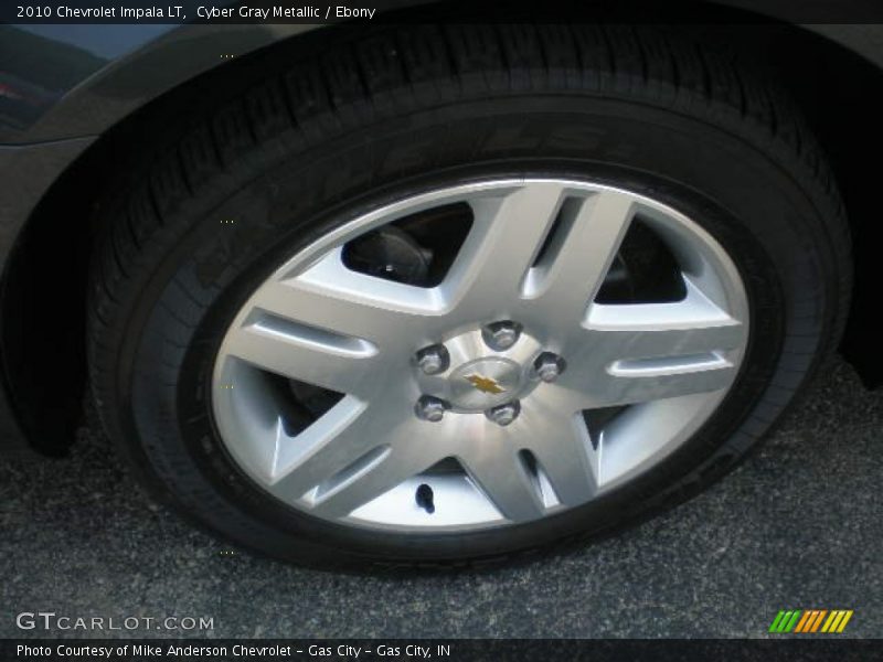 Cyber Gray Metallic / Ebony 2010 Chevrolet Impala LT
