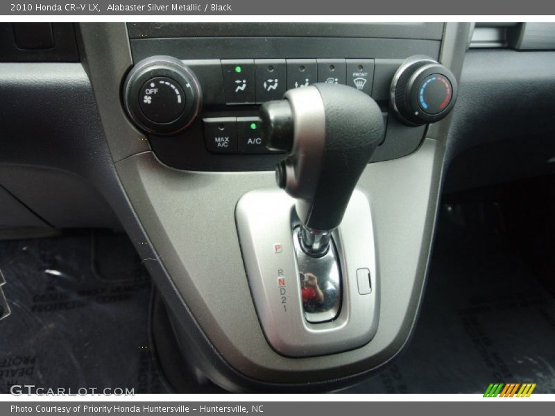 Alabaster Silver Metallic / Black 2010 Honda CR-V LX