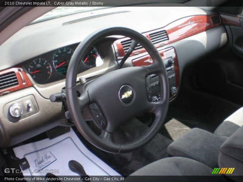 Cyber Gray Metallic / Ebony 2010 Chevrolet Impala LT