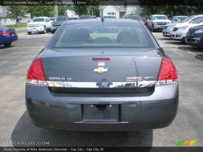 Cyber Gray Metallic / Ebony 2010 Chevrolet Impala LT