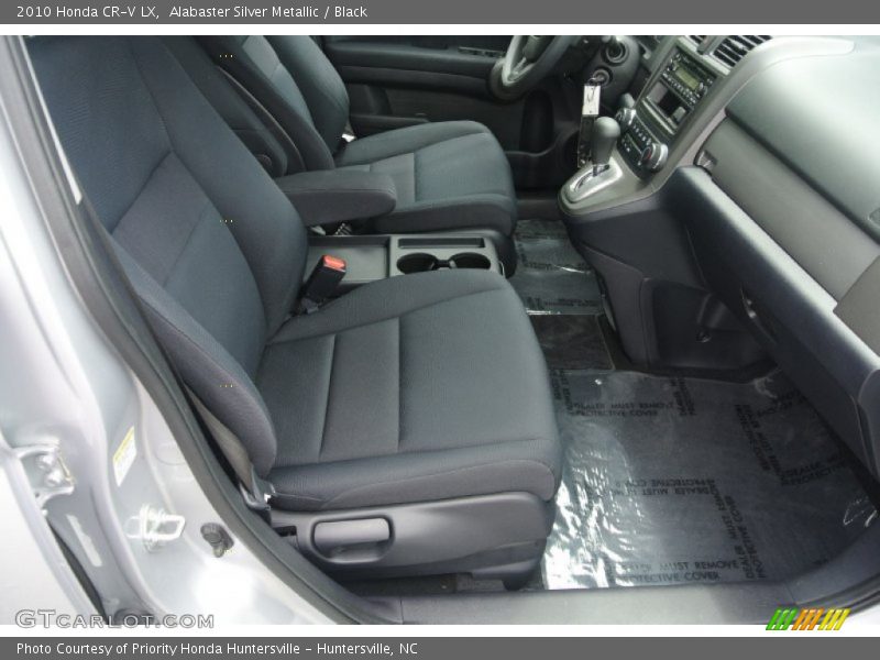Alabaster Silver Metallic / Black 2010 Honda CR-V LX