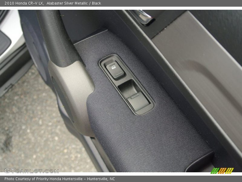 Alabaster Silver Metallic / Black 2010 Honda CR-V LX