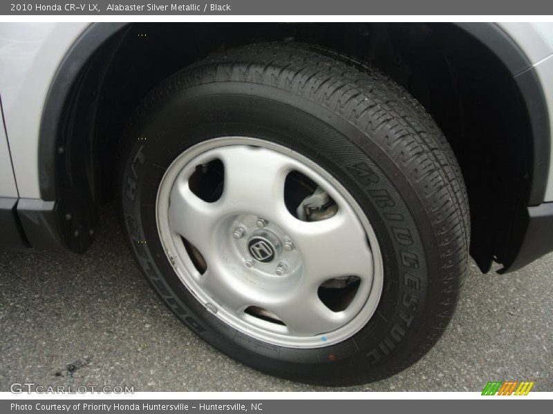 Alabaster Silver Metallic / Black 2010 Honda CR-V LX