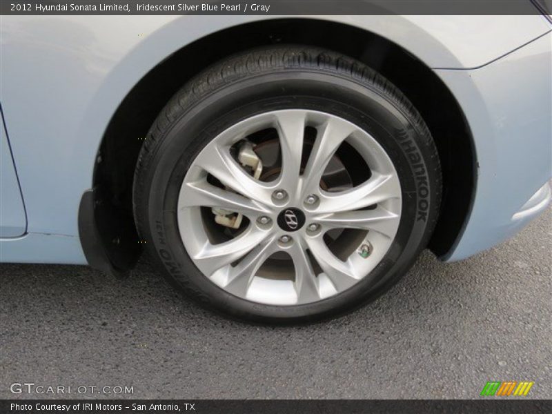 Iridescent Silver Blue Pearl / Gray 2012 Hyundai Sonata Limited