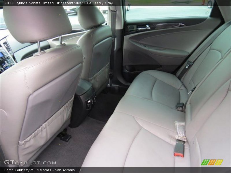Iridescent Silver Blue Pearl / Gray 2012 Hyundai Sonata Limited