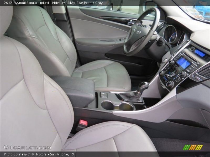 Iridescent Silver Blue Pearl / Gray 2012 Hyundai Sonata Limited