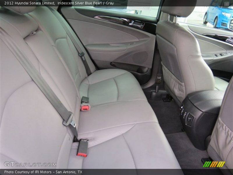 Iridescent Silver Blue Pearl / Gray 2012 Hyundai Sonata Limited