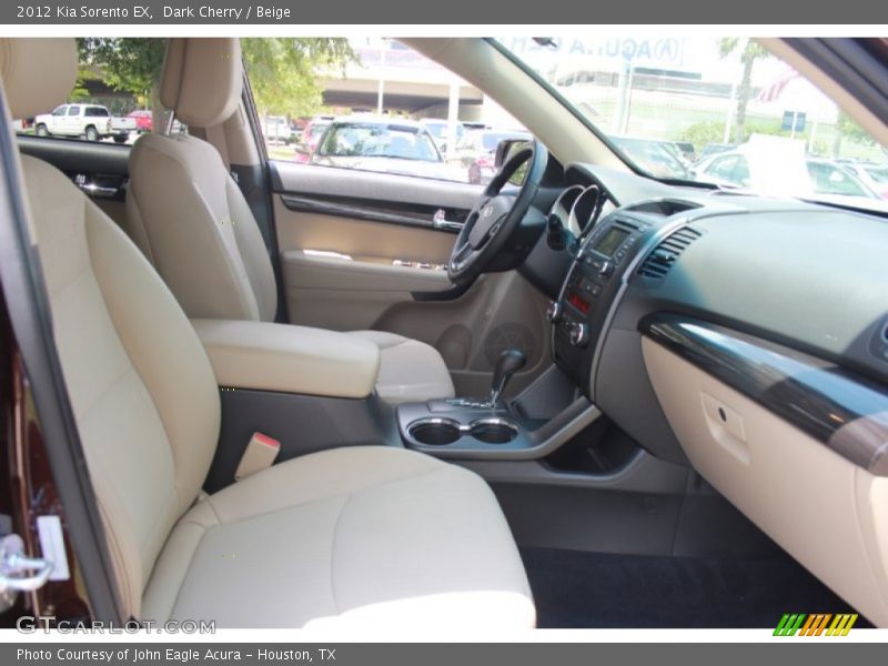 Dark Cherry / Beige 2012 Kia Sorento EX