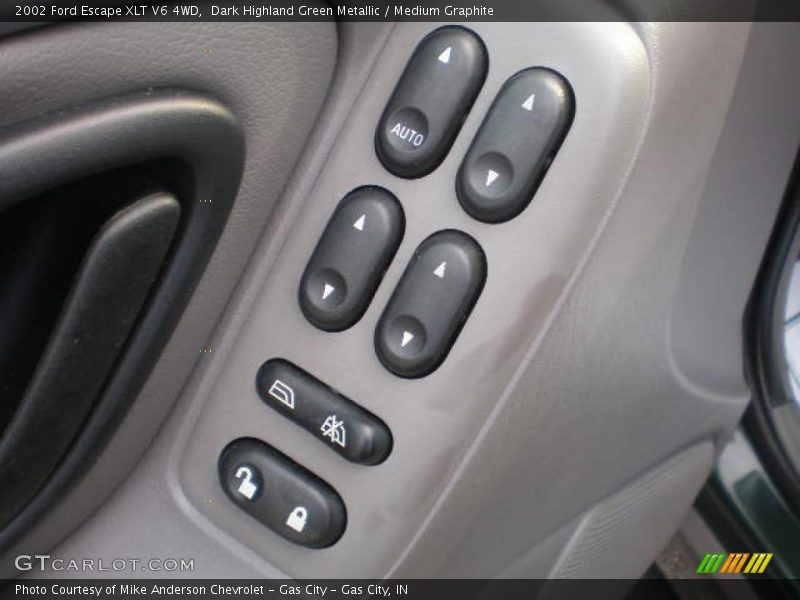 Dark Highland Green Metallic / Medium Graphite 2002 Ford Escape XLT V6 4WD