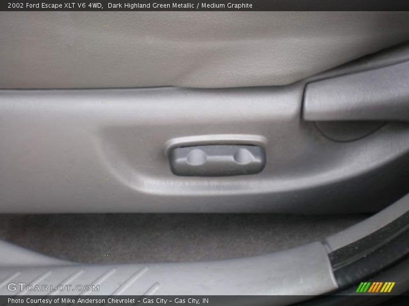 Dark Highland Green Metallic / Medium Graphite 2002 Ford Escape XLT V6 4WD