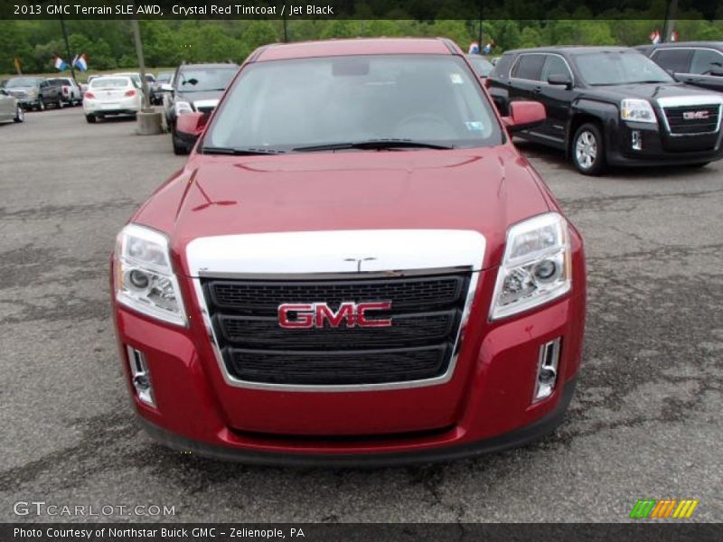Crystal Red Tintcoat / Jet Black 2013 GMC Terrain SLE AWD