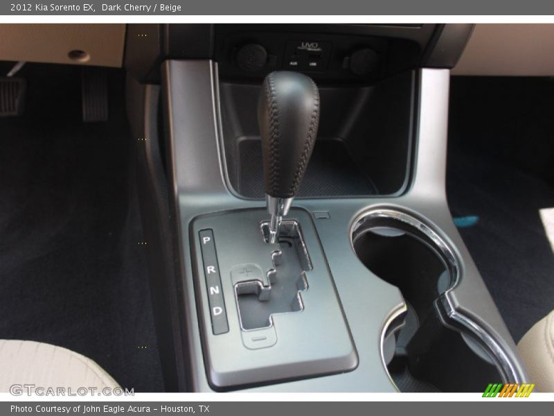 Dark Cherry / Beige 2012 Kia Sorento EX