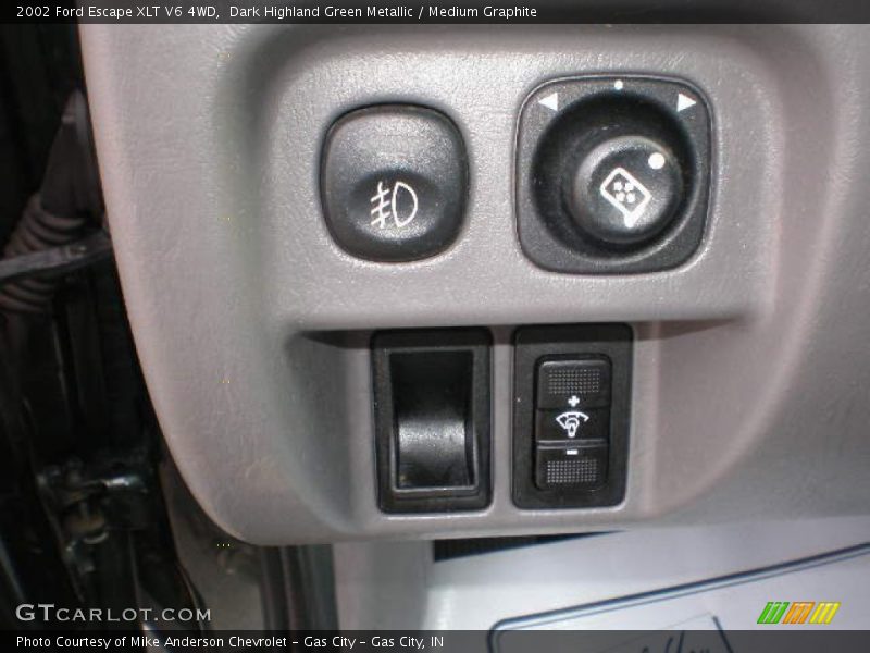 Dark Highland Green Metallic / Medium Graphite 2002 Ford Escape XLT V6 4WD