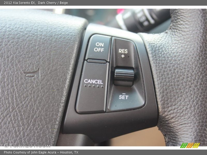 Dark Cherry / Beige 2012 Kia Sorento EX