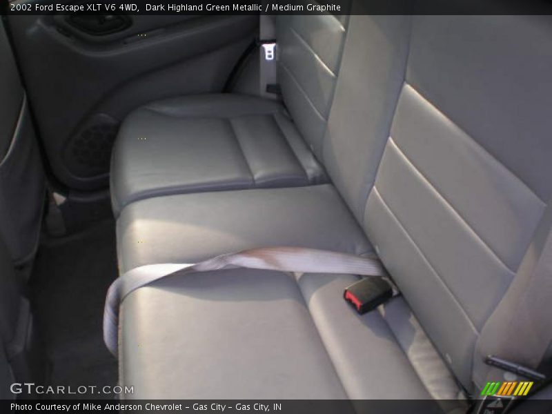 Dark Highland Green Metallic / Medium Graphite 2002 Ford Escape XLT V6 4WD