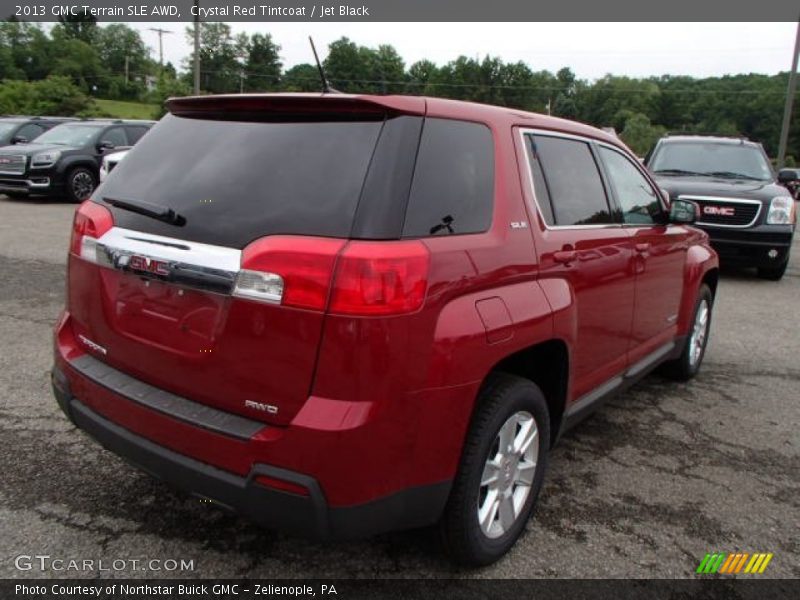Crystal Red Tintcoat / Jet Black 2013 GMC Terrain SLE AWD
