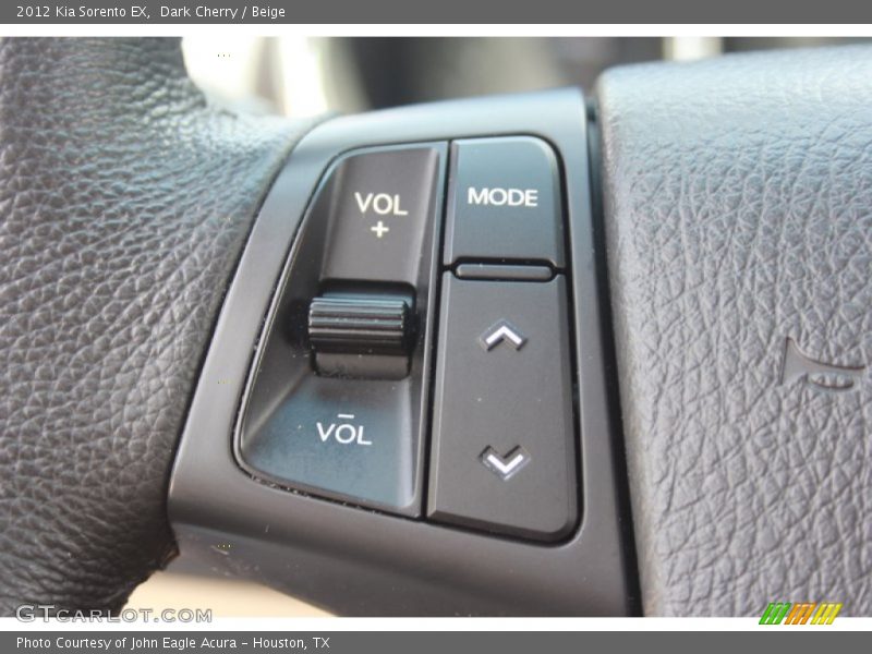 Dark Cherry / Beige 2012 Kia Sorento EX