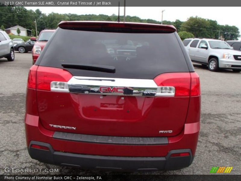Crystal Red Tintcoat / Jet Black 2013 GMC Terrain SLE AWD