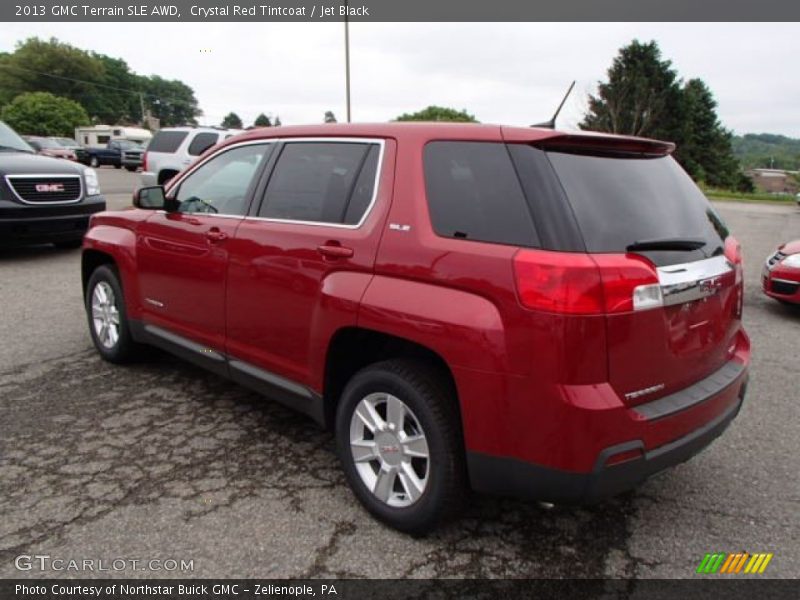 Crystal Red Tintcoat / Jet Black 2013 GMC Terrain SLE AWD