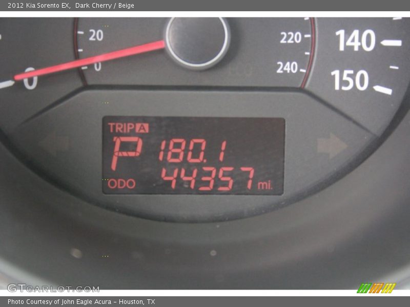 Dark Cherry / Beige 2012 Kia Sorento EX