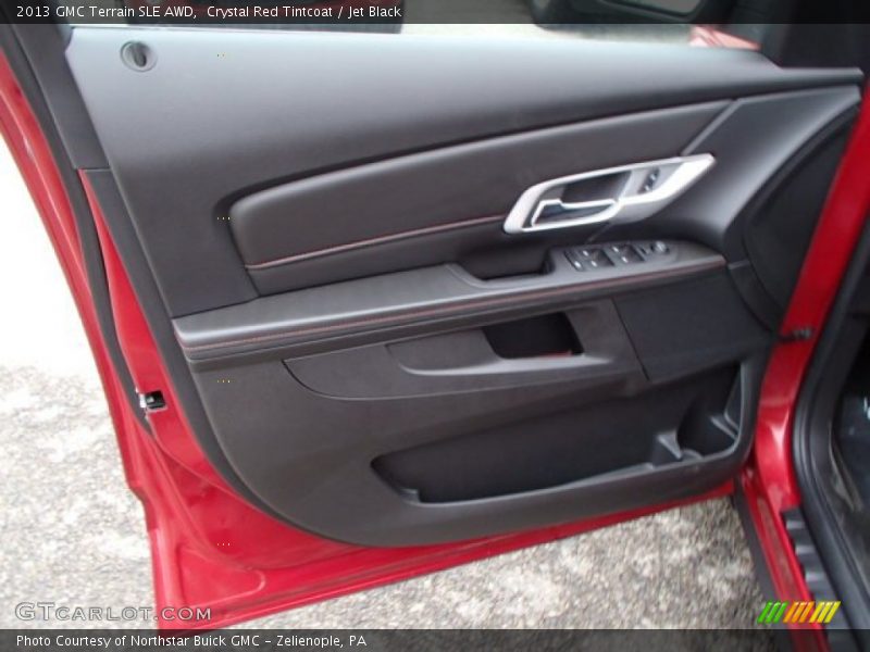 Crystal Red Tintcoat / Jet Black 2013 GMC Terrain SLE AWD