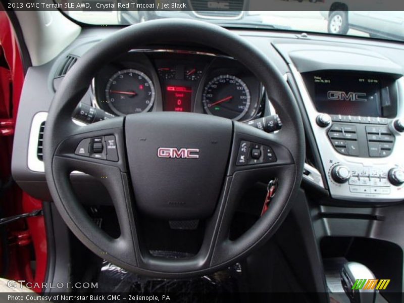 Crystal Red Tintcoat / Jet Black 2013 GMC Terrain SLE AWD