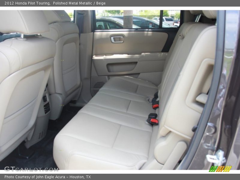Polished Metal Metallic / Beige 2012 Honda Pilot Touring