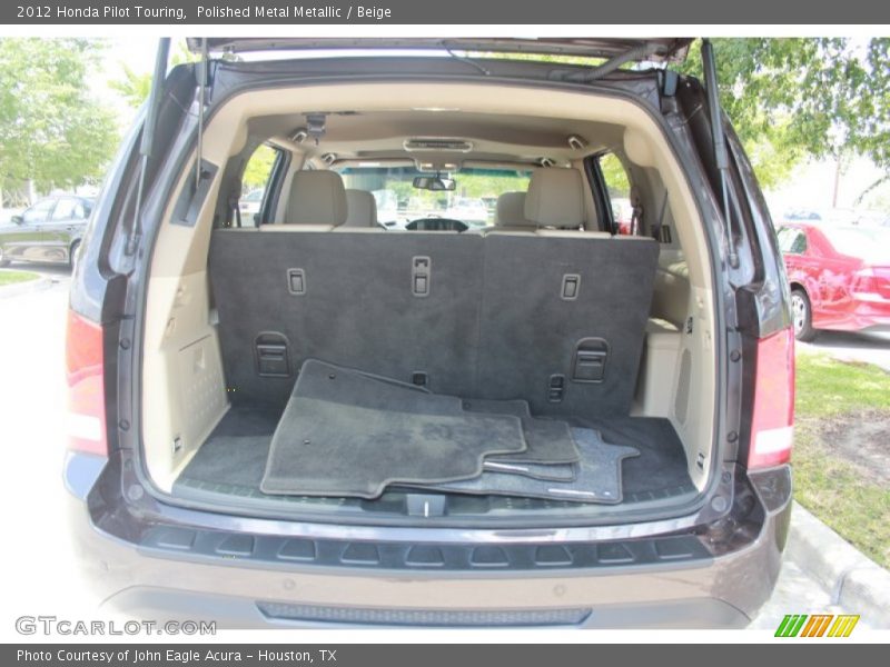 Polished Metal Metallic / Beige 2012 Honda Pilot Touring