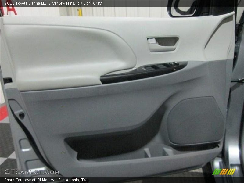 Silver Sky Metallic / Light Gray 2011 Toyota Sienna LE