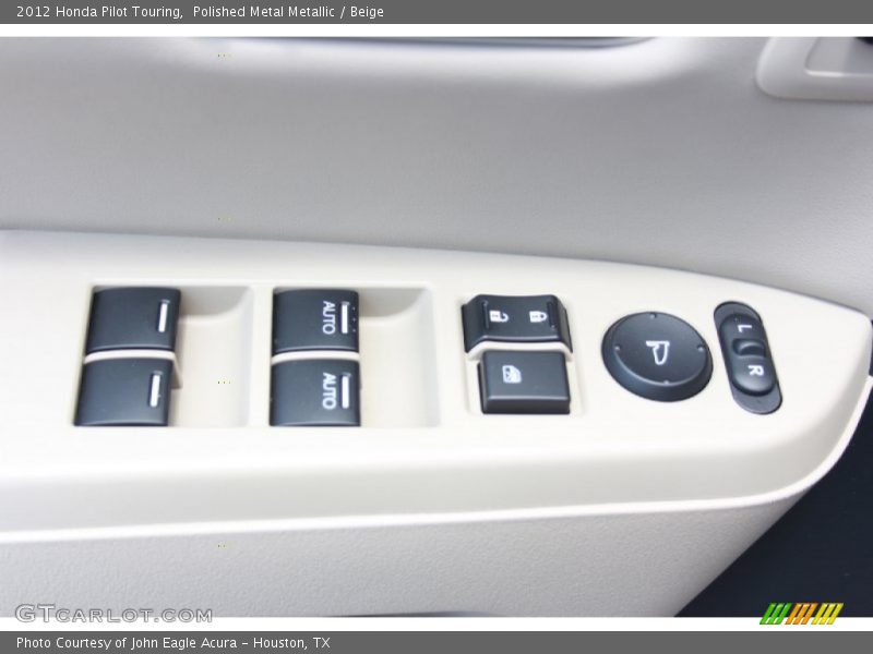Polished Metal Metallic / Beige 2012 Honda Pilot Touring