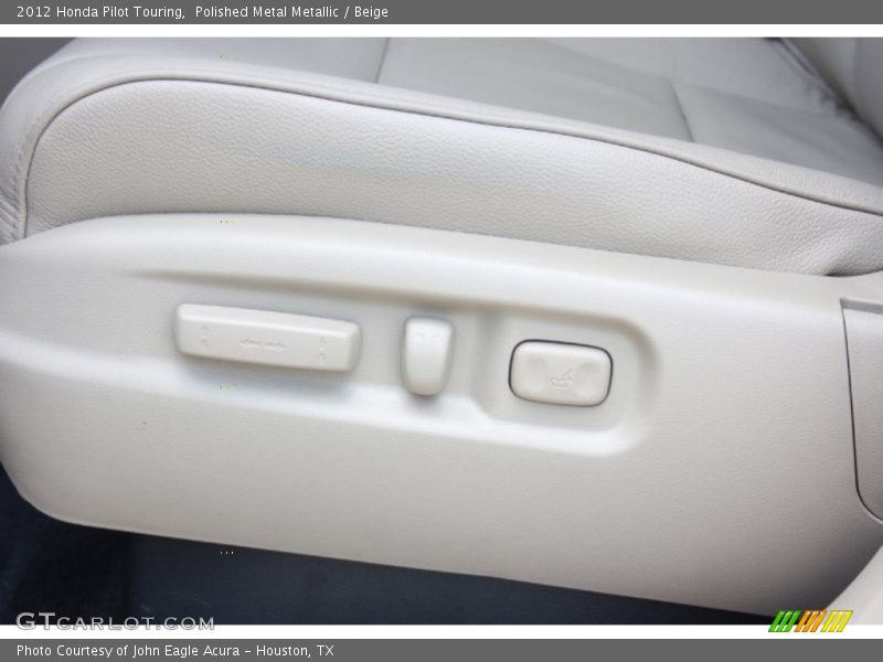 Polished Metal Metallic / Beige 2012 Honda Pilot Touring