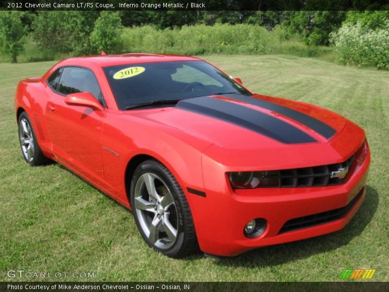 Front 3/4 View of 2012 Camaro LT/RS Coupe