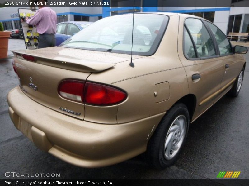  1998 Cavalier LS Sedan Gold Metallic