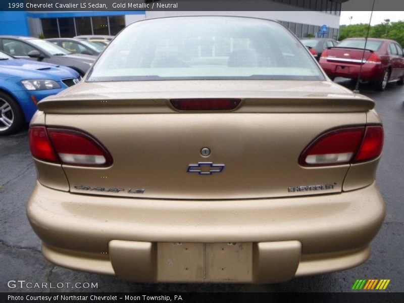  1998 Cavalier LS Sedan Gold Metallic